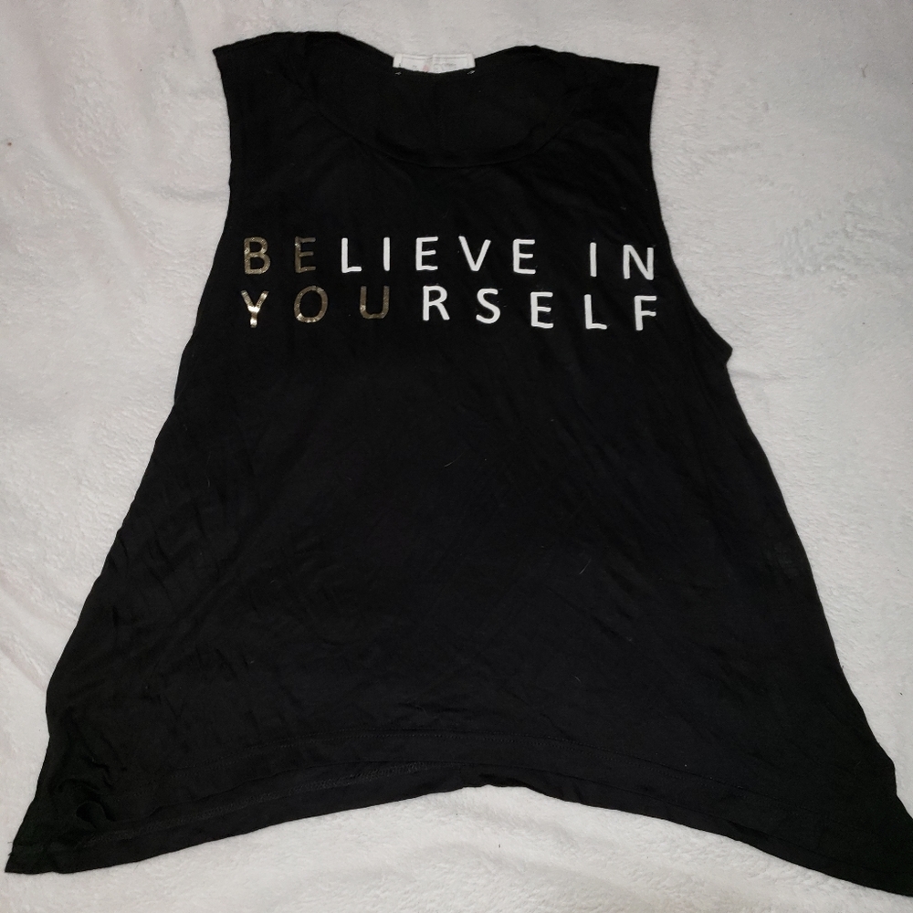Believe In Yourself Workout Shirt
